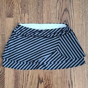 Athleta Swagger Fly By Striped Skort